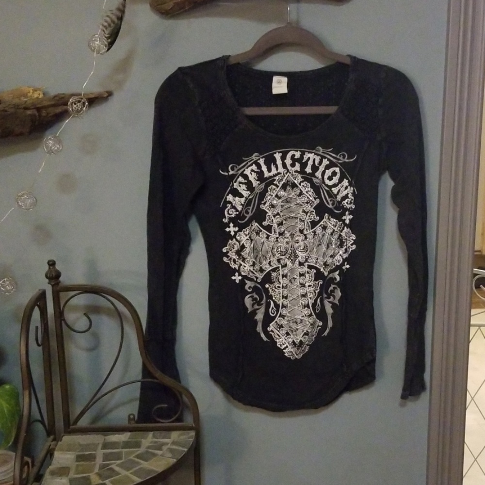Affliction long sleeve